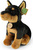 Plišani pas doberman 30 cm EKO-PRIJATELJSKI