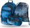 BAAGL SADA 3 Skate Steel: Rucksack, Waschbeutel, Tasche