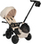 QPLAY Tříkolka Nova Max 5v1 Beige, 10-72 měsíců