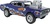 Auto muscle car in metallo blu a retrocarica, 21 cm | Roadblasters