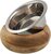 Miska Dog Fantasy nerez v dreve, zaoblená 840ml