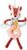Lilliputiens - plyšová reťaz s aktivitami - jelenček Stella