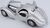 Bburago 1:24 Bugatti Atlantic Silber