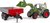 Bruder Fendt Vario 211 traktor s vlekom a nakladačom