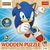 Trefl Holzumrisspuzzle Sonic: Fröhlicher Sonic 50 Teile
