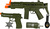 Vojenský set so samopalom 39x17 cm