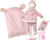 Llorens M738-60 oblečenie pre bábiku bábätko NEW BORN veľkosti 40-42 cm s doplnkami