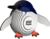 EUGY Tučňák 3D kartonová skládačka