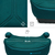 KINDERKRAFT Sitzerhöhung I-Boost 2 Pro (125–150 cm) Grün