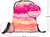 BAAGL Tasche Skate Pink Streifen