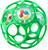 OBALL Hračka Oball RATTLE 10 cm seafoam 0m+