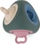 PETITE&amp;MARS Hračka silikónová Pop Up Triangle Misty Green 10m+