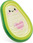Intex 58739 Nafukovacia lehátko Avocado Buddy, 165 x 114 x 23 cm