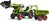 Falk šliapací traktor 2070W Claas backhoe s prednou a zadnou lyžicou a prívesom