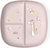 CHICCO Podijeljeni tanjur pink 12m+