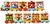 Puzzlika 13050 Vonat 94 cm - oktató puzzle 20 darabos