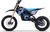 Motocross elettrico per bambini e adolescenti Beneo Motors Falcon blu - 1600W