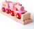 Bigjigs Rail Ružová mašinka s tendrem