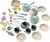 DOLONI detská kuchynka set tyrkysová - 34ks príslušenstvo 28cm x 19,5cm x 31,5cm