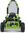 Benzínová bugina pre deti Beneo Motors BUGGY RSX zelená - 98cm3