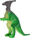 Dinosaurus 4-8cm 12druhov 12ks