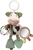 BABYONO Hračka závesná s hryzačkou Cow Bingo 0m+