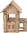 Bausatz Holzhaus 102 Teile in Schachtel 28x18x7cm