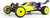 Pro-Line kolo 1:24 kobercové, přední Wedge, zadní Prism, disk žlutý Hex 7mm (4): Losi Micr