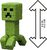 Mattel Minecraft JFR44 Filmfigur Creeper