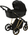 ADAMEX Kombikinderwagen Belissa Special Edition Schwarz/Gold