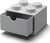 LEGO® stolný box 4 so zásuvkou šedá 158 x 158 x 113 mm