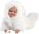 Llorens 74505 NEW BORN - realistická bábika bábätko so zvukmi a mäkkým látkovým telom - 45