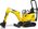 Bruder 62003 Mikrobager JCB