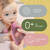 Bolsa de silicona rellenable para comida infantil, Transparent Grey