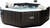 Nafukovacia vírivka INTEX 28458 PureSpa Jet &amp; Bubble Deluxe Set (priemer 201 cm)