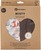 PETITE&amp;MARS Bambus-Musselin-Decke 2er-Set Misty Forest Fox 120 x 120 cm