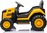 Licencovaný elektrický Báger Caterpillar, Jednomiestny, žltý, USB vstupom na MP3 Prehrávač