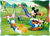Trefl Puzzle 4v1 - Mickeyho pekný deň  / Disney Standard Characters