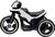 Detská elektrická motorka Baby Mix POLICE biela