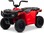 Licencovaná elektrická štvorkolka Arctic Cat 12V so zadným pohonom, červená, LED svetlá, L