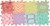 Muffik Ensemble de tapis orthopédiques - Arc-en-ciel Pastel