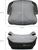 KINDERKRAFT Podsedák I-Boost 2 (125–150 cm) Grey