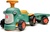 Falk traktor baby Maurice zelený vintage s prívesom