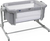 CHICCO Postieľka Next2Me Magic Evo - Dark Grey