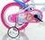 Dino Bikes - Детски велосипед 14" 144RL-ALS- ALYSSA