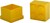 LEGO® Minibox 4 - Gelb 46 x 46 x 43 mm