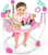 DISNEY BABY Skákadlo/aktívne centrum 2v1 Minnie Mouse Forever Besties 6m+ do 11 kg