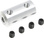 Spojka hriadeľov 3.0/2.0mm, priem. 9mm