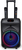 Bontempi Bezdrôtový akustický kufrík na kolieskach s 2 bezdrôtovými mikrofónmi, RGB