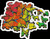 Trefl Holzpuzzle 501 - Regenbogen-Schmetterlinge